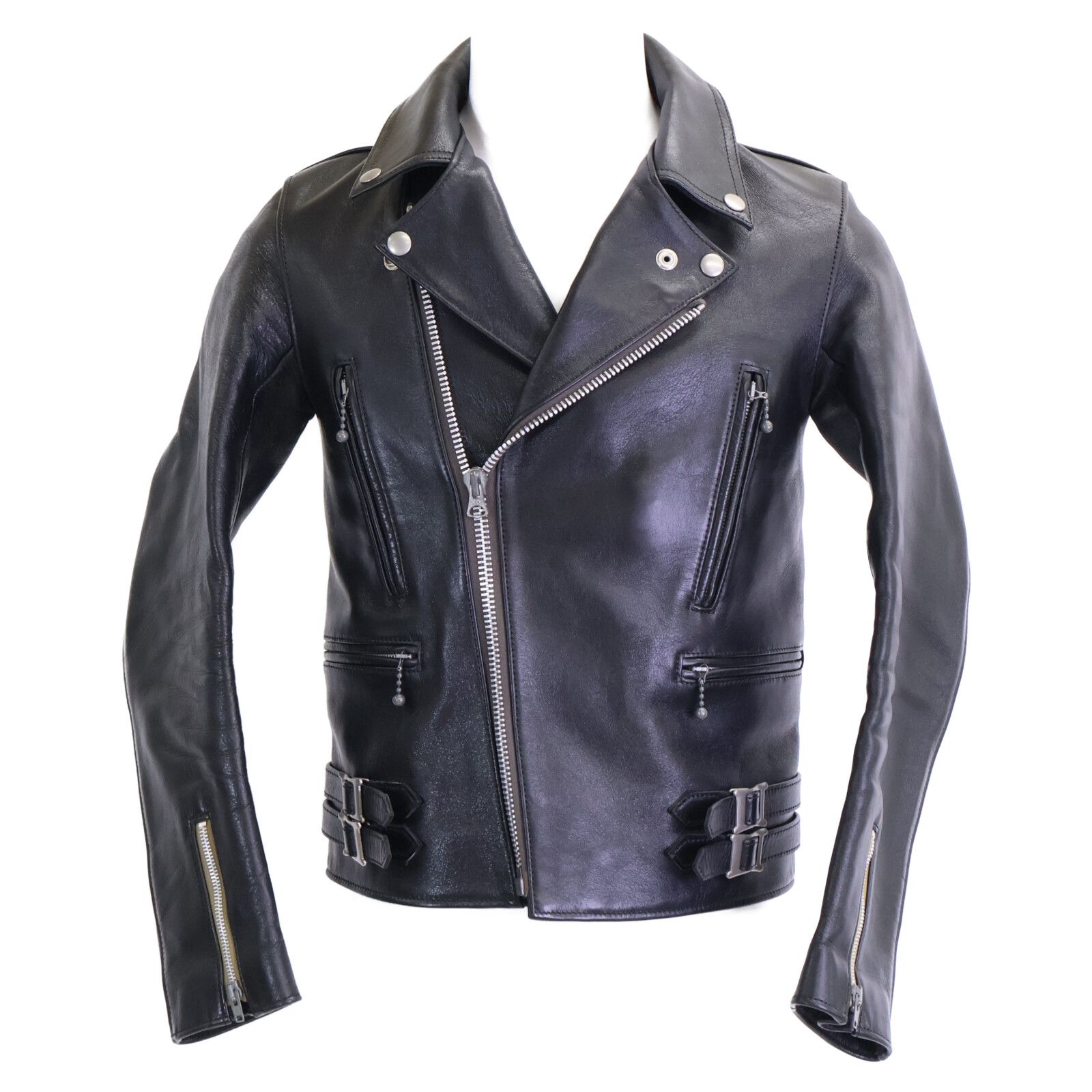ADDICT CLOTHES アディクトクローズ 【美品】AD-02 HORSE HIDE DOUBLE