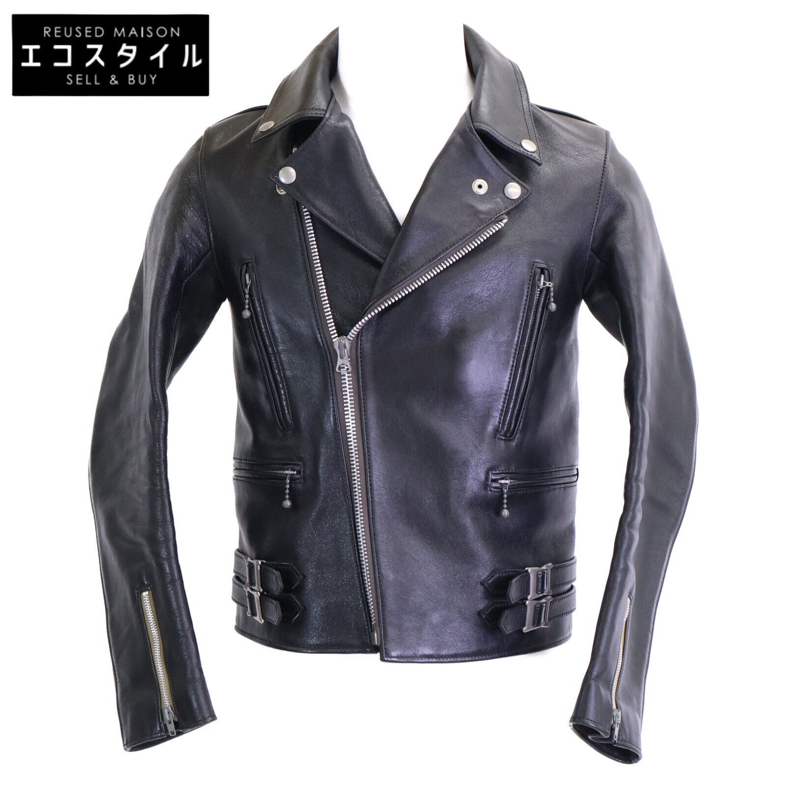 ADDICT CLOTHES アディクトクローズ 【美品】AD-02 HORSE HIDE DOUBLE