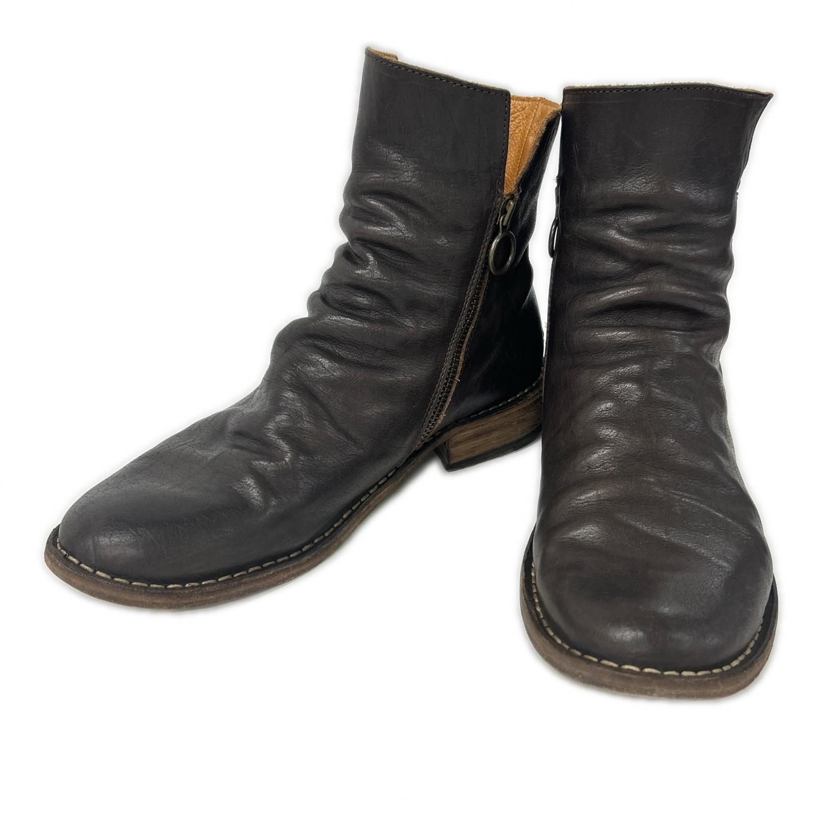 FIORENTINI+BAKER レザーブーツ FIORENTINI+BAKER フィオレンティーニベーカー レザー サイドジップ