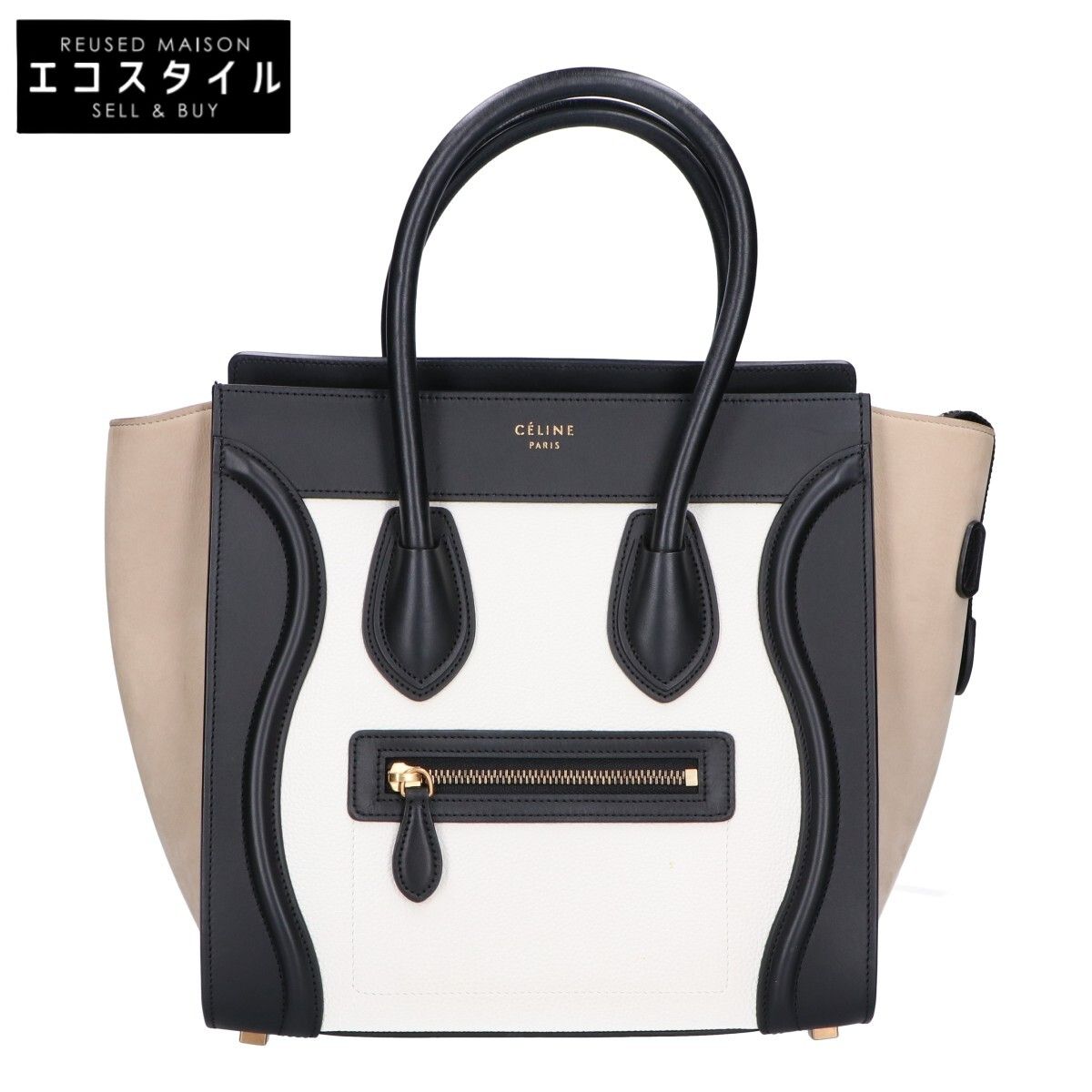 CELINE　セリーヌ　トリコロール ラゲージ マイクロ
