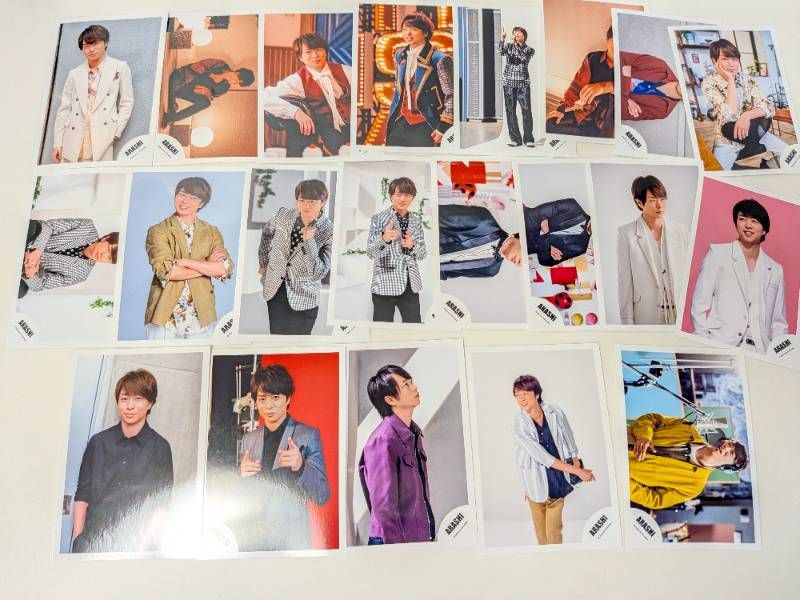 嵐 櫻井翔 活動後期 公式写真 21枚セット - メルカリ