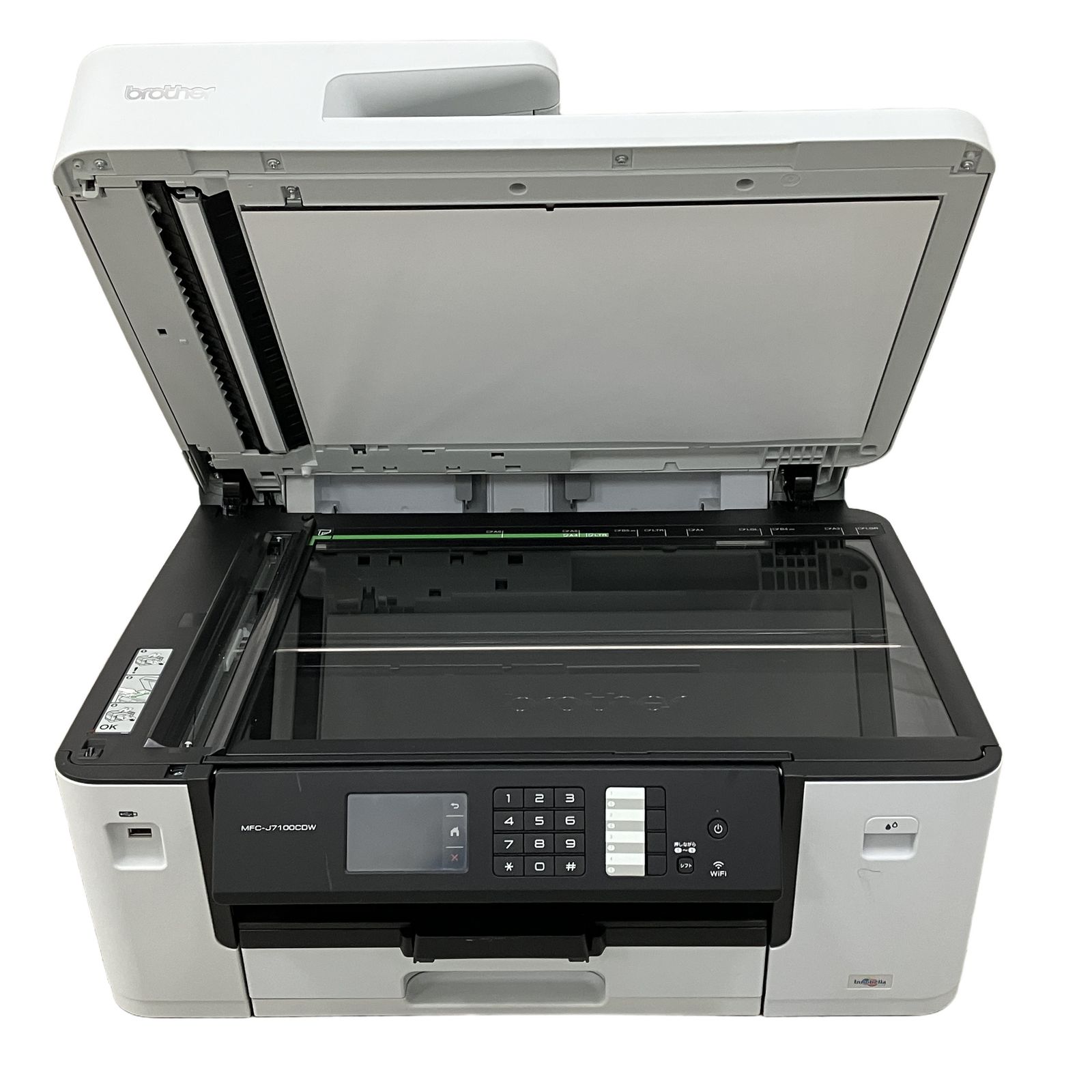 Brother MFC-J7100CDW 本体　美品 brother MFC-J7100CDW ジャンク品 インクジェット複合機 - メルカリ