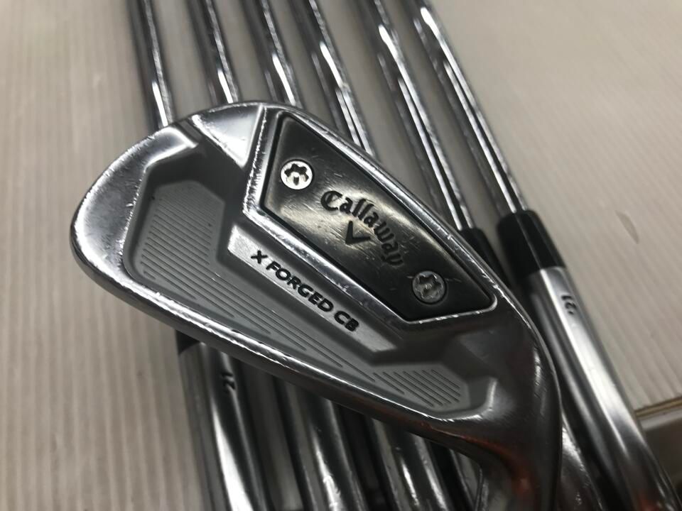 キャロウェイ　X FORGED CB 2021　NSプロ MODUS 3 TOUR 120　Sフレックス　アイアンセット　中古　ゴルフドゥ！成田美郷台店【最短即日発送】 51,456円