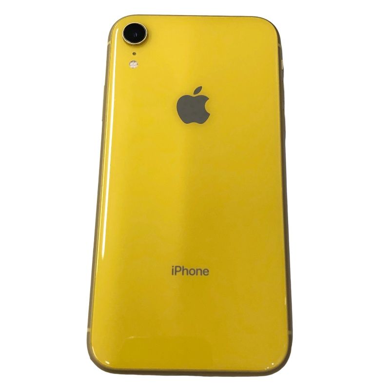 iPhone XR 256GB イエロー ジャンク品 au SIMフリー - メルカリ