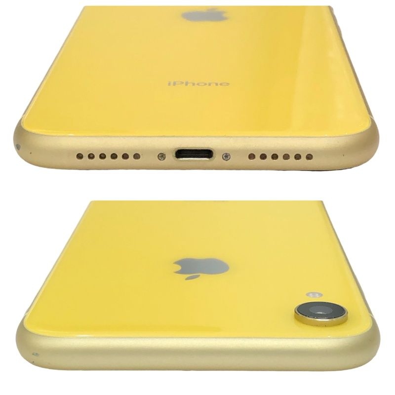 iPhone XR 256GB イエロー ジャンク品 au SIMフリー - メルカリ