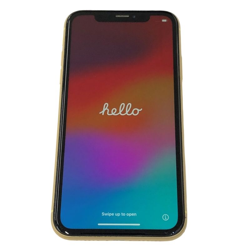 iPhone XR 256GB イエロー ジャンク品 au SIMフリー - メルカリ