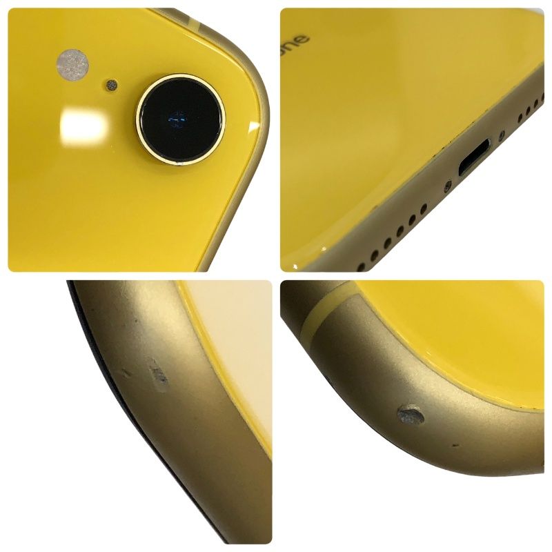 iPhone XR 256GB イエロー ジャンク品 au SIMフリー - メルカリ