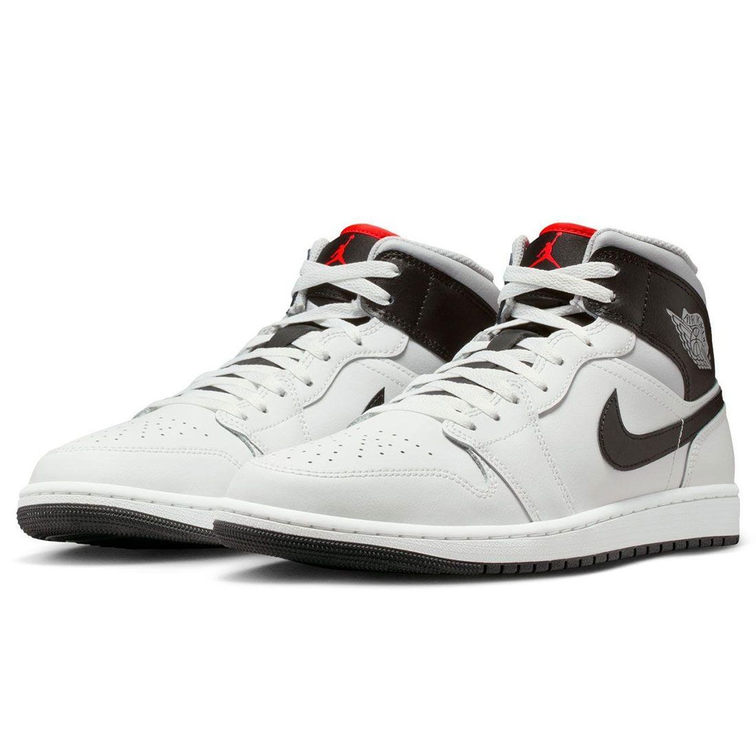 [ナイキ] ジョーダン 1 ミッド [JORDAN 1 MID] サミットホワイト/ニュートラルグレー/インフラレッド23/ブラック DQ8426-109