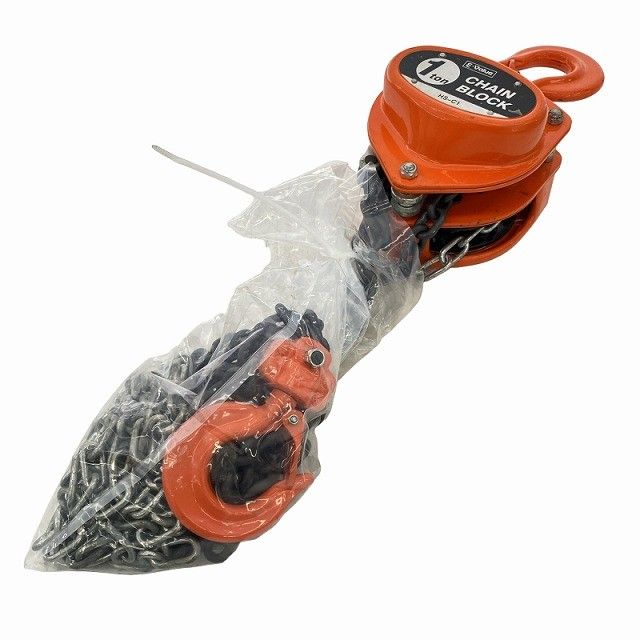 ☆比較的綺麗☆E-value イーバリュー チェーンブロック HS-C1 荷重1ton