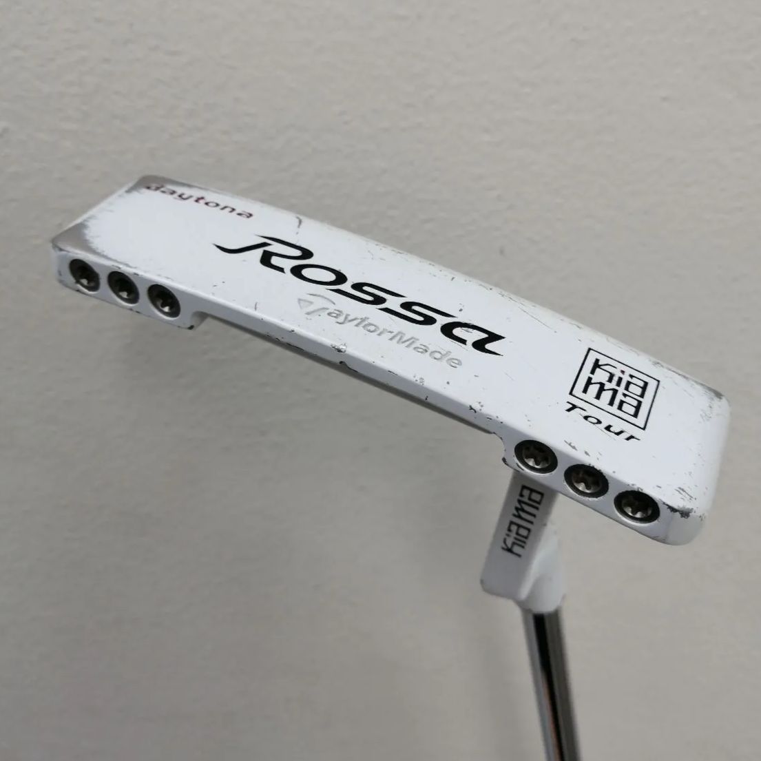 【ツアー支給品】TaylorMade テーラーメイド　ROSSA daytona Kiama Tour　ｼｬﾌﾄ：スチール　メンズ 男性用 右利き Cランク ゴルフクラブ パター