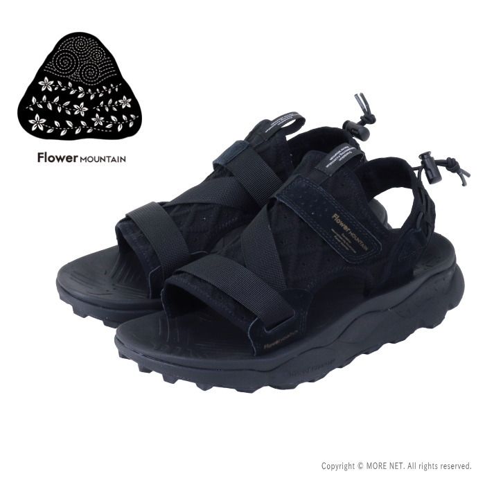 フラワーマウンテン Flower MOUNTAIN サンダル NAZCA ナスカ Diamond Black FM30087 メンズ スポーツ アウトドア 13,552円