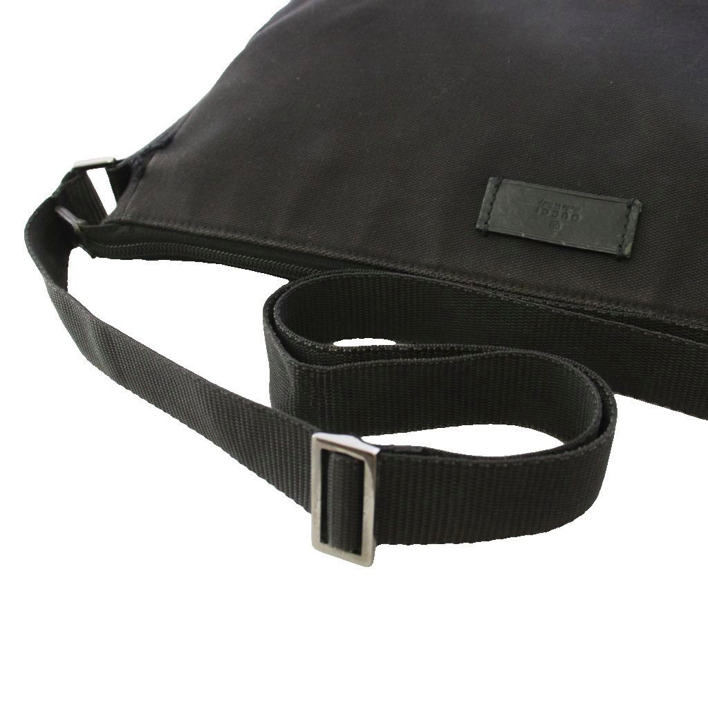 ＊merciページ＊ グッチ GUCCI ショルダーバッグ メッセンジャー キャンバス 黒