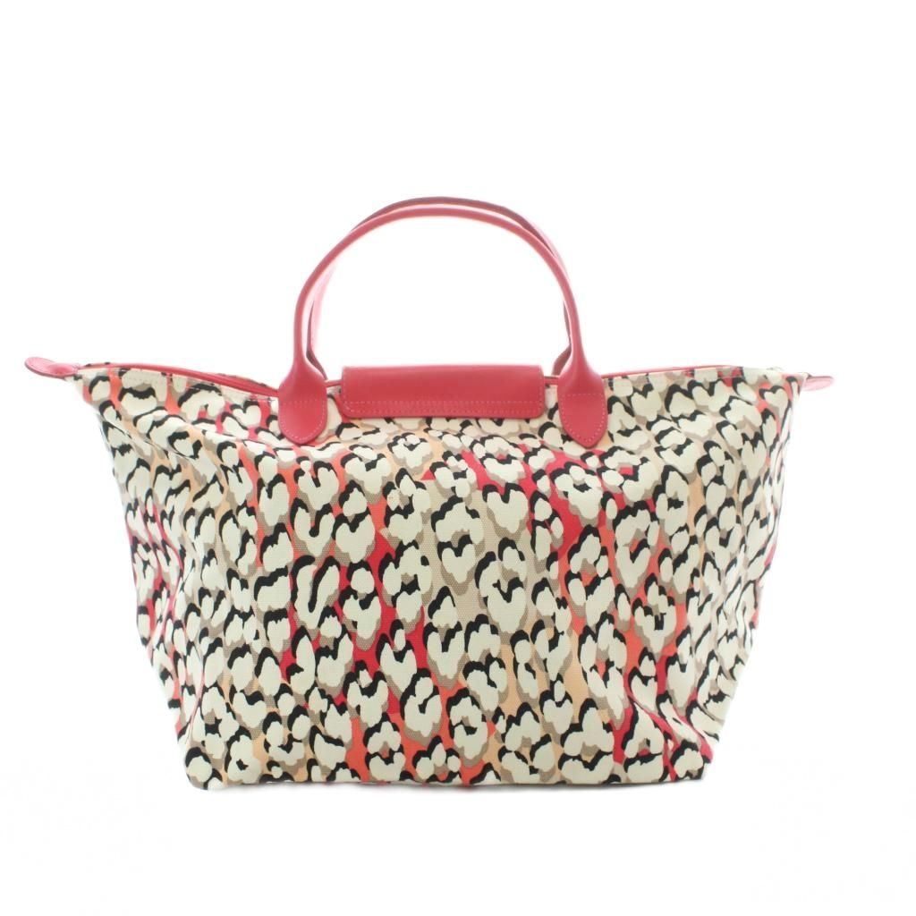 LONGCHAMP レオパード柄　トートバック★新品 ロンシャン LONGCHAMP ルプリアージュ トートバッグ ハンドバッグ