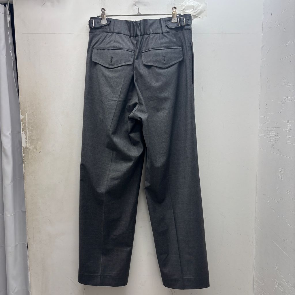 Vandori×NUMBER M / ワイドグルカパンツ Vandori ヴァンドリ NUMBER M イージーパンツ パンツ 212-53480 グレー