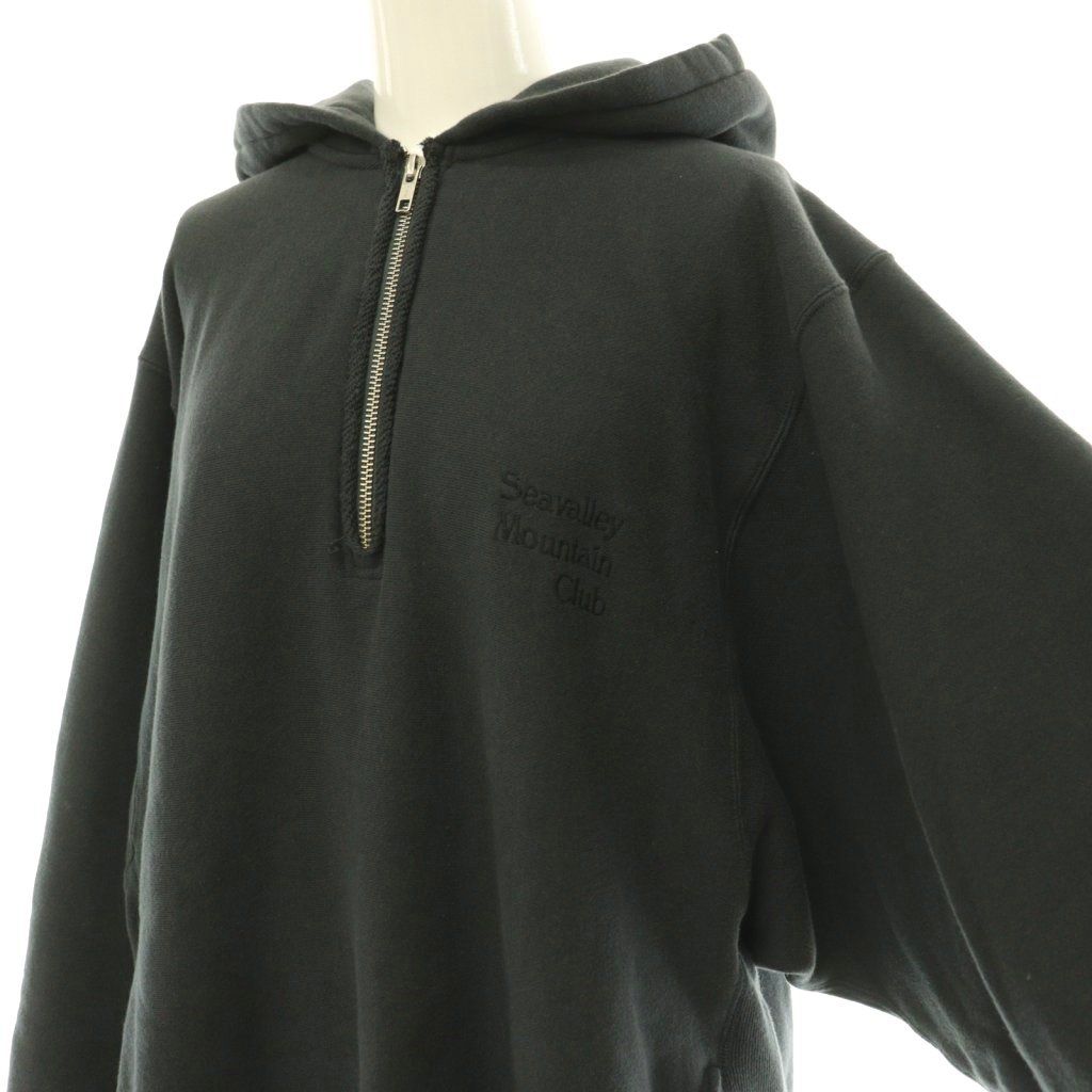 シー SEA SEAVALLEY MOUNTAIN CLUB HALF ZIP HOODIE フーディー