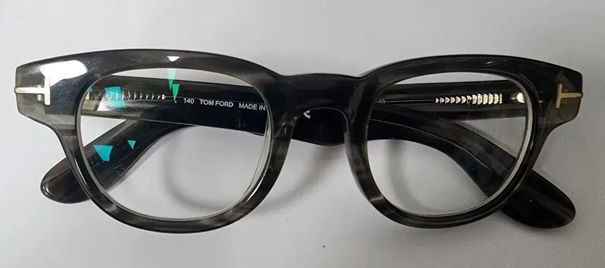 TOM FORD トムフォード メガネ TF5116 ブラック レオパード柄 45/21 サイズ