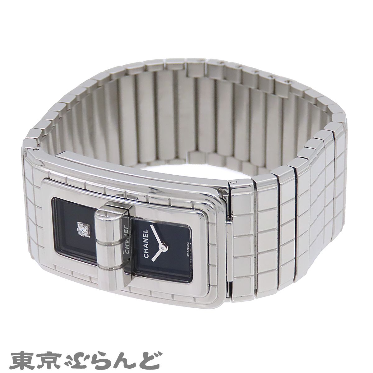 シャネル CHANEL コードココ H5144 シルバーxブラックH5144 ステンレス