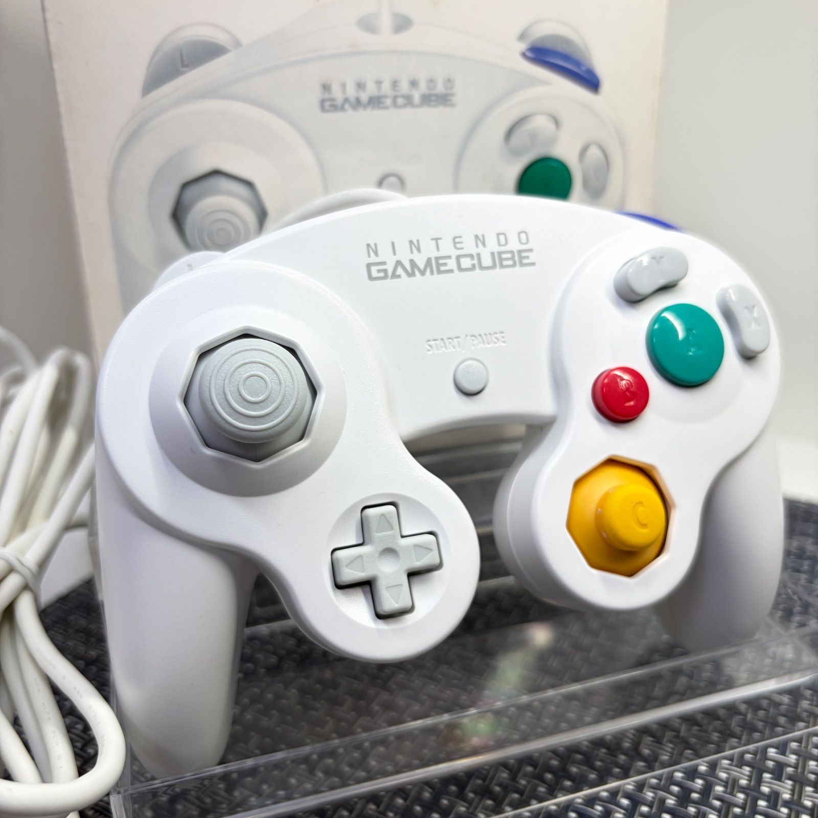 フルメンテナンス】GC ゲームキューブコントローラー ホワイト 白色