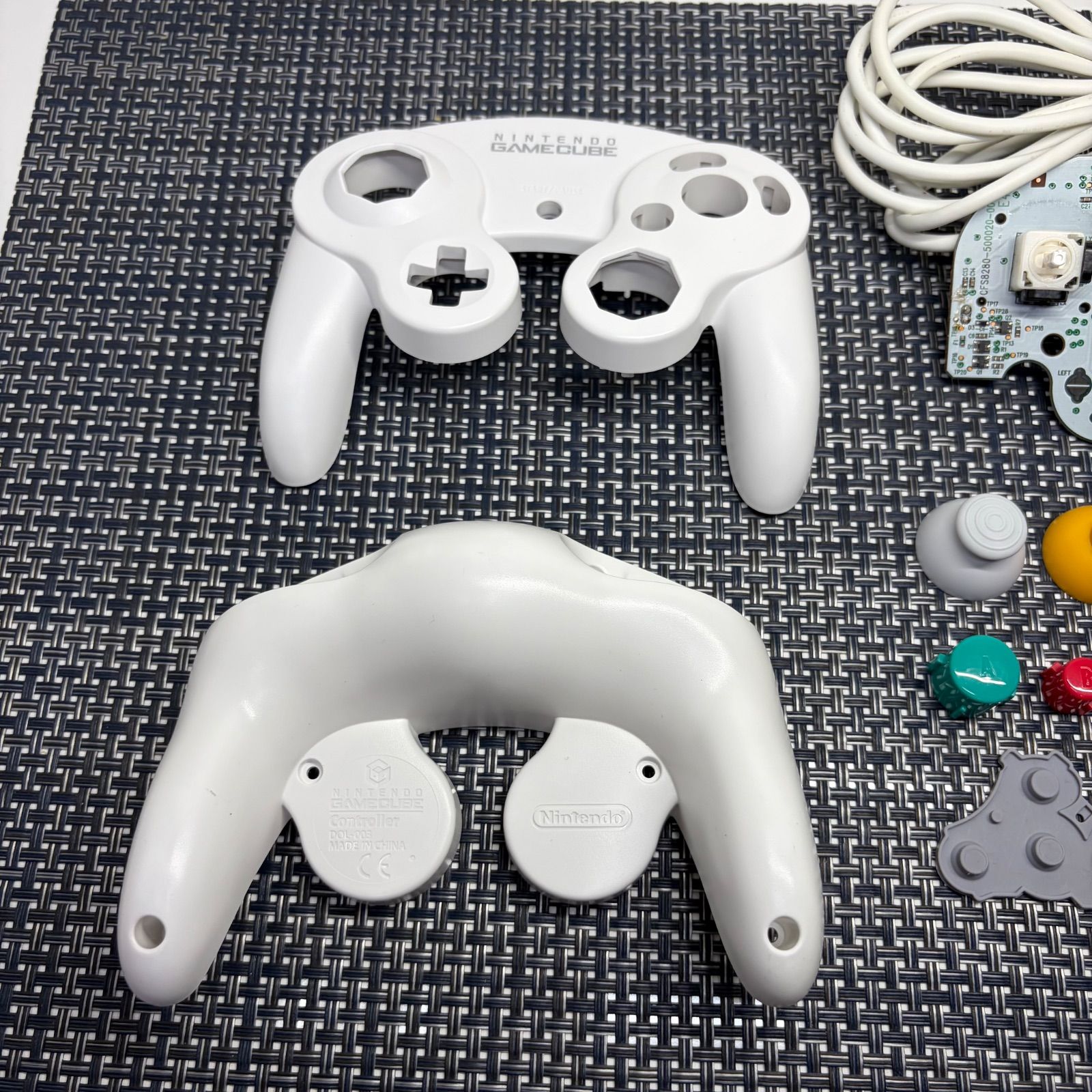 フルメンテナンス】GC ゲームキューブコントローラー ホワイト 白色