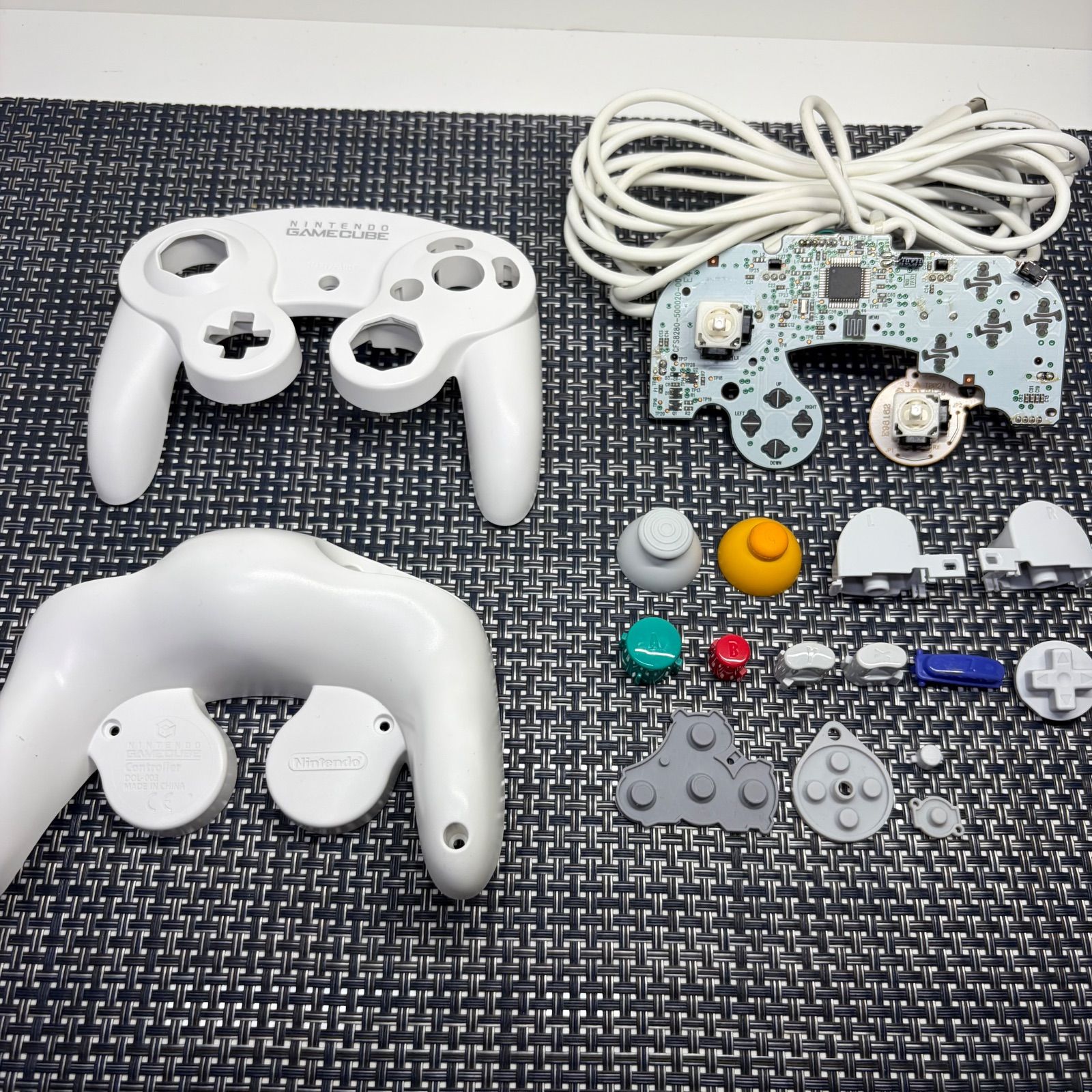 フルメンテナンスGC ゲームキューブコントローラー ホワイト フルメンテナンスGC ゲームキューブコントローラー ホワイト