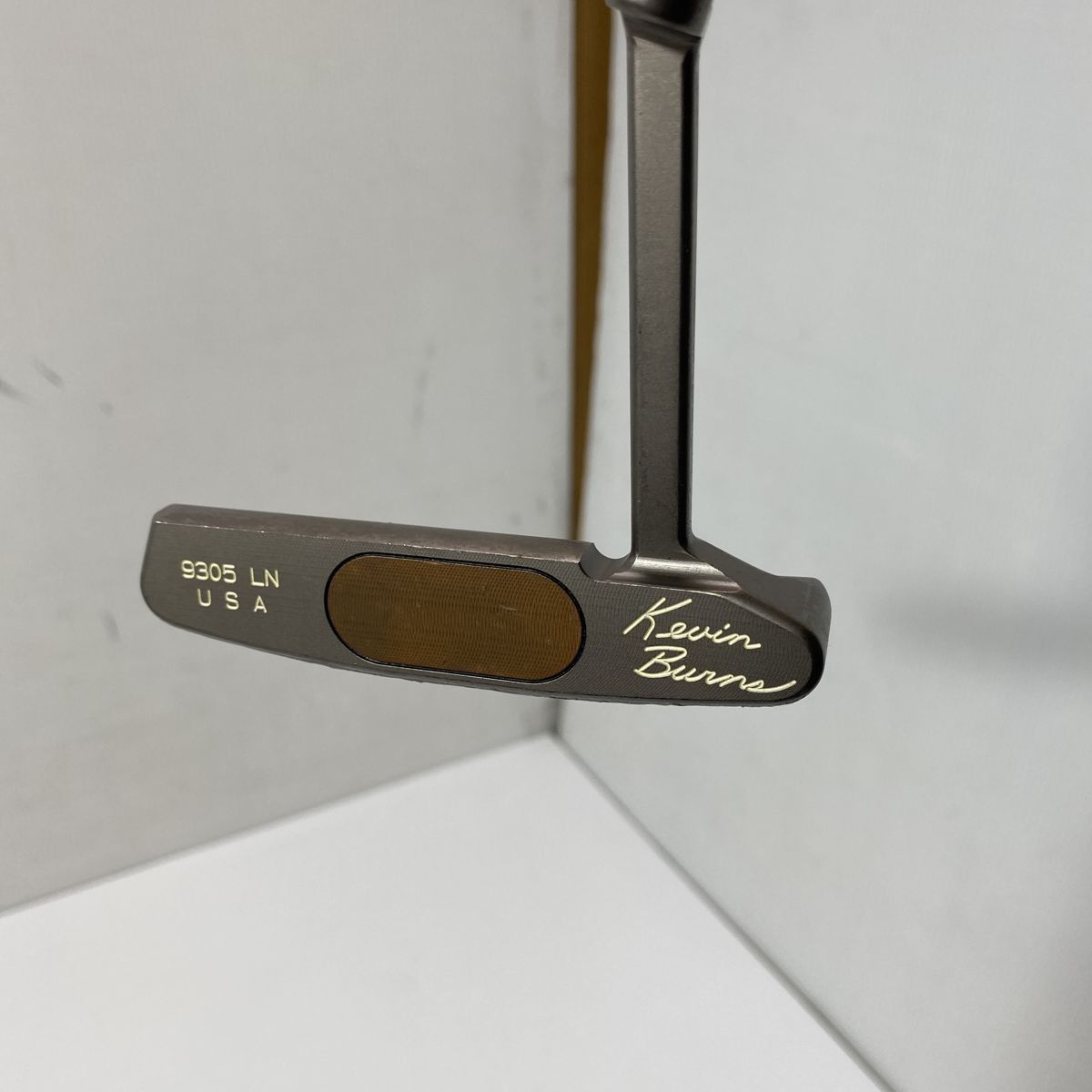 ケビンバーンズ Kevin Burns 9305LN USA パター カバー付き 男性右利き 純正スチール 34インチ BBL0429/大4200
