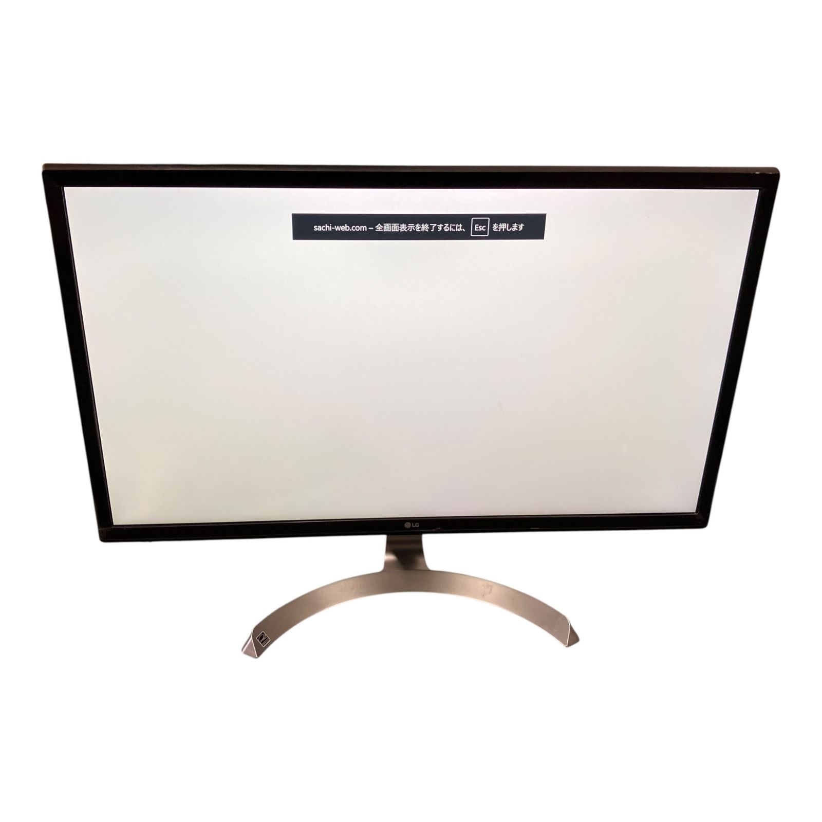 LG 27UD59-B 27型 4K IPSモニター 中古 - メルカリ