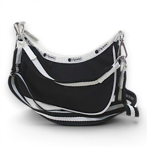 レスポートサック LesportSAC ハンド ショルダー 2WAY バッグ バイカラー ブラック 黒系