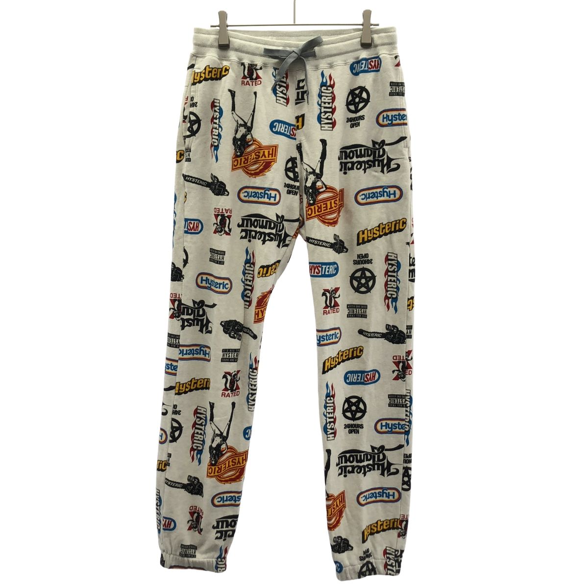 HYSTERIC GLAMOUR ヒステリックグラマー CHAINSAW スウェットパンツ 