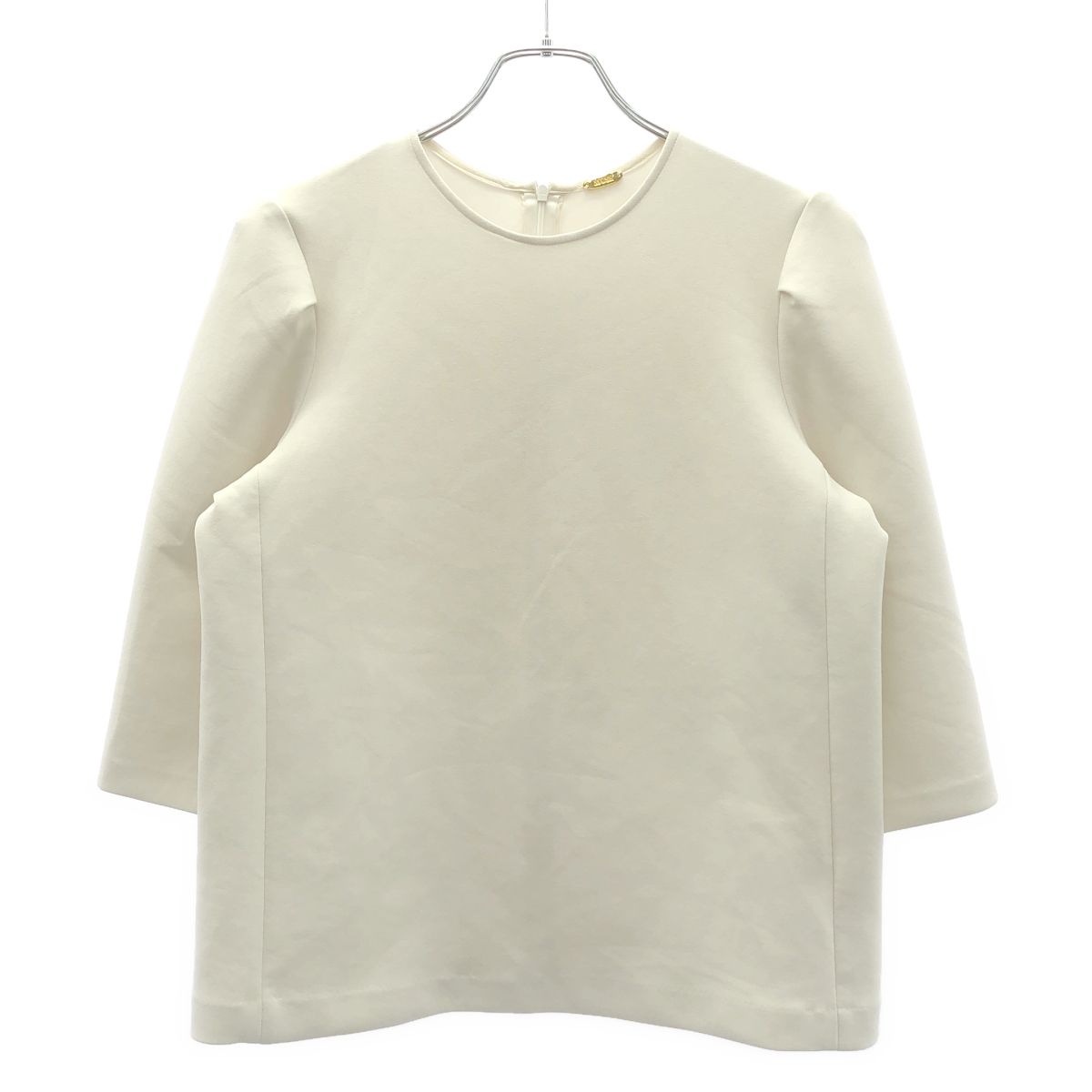 MUSE de deuxieme classe ミューズ ドゥ ドゥーズィエム クラス 25SS クルーネックプルオーバー 25-051-500-4050 ライトグレー F