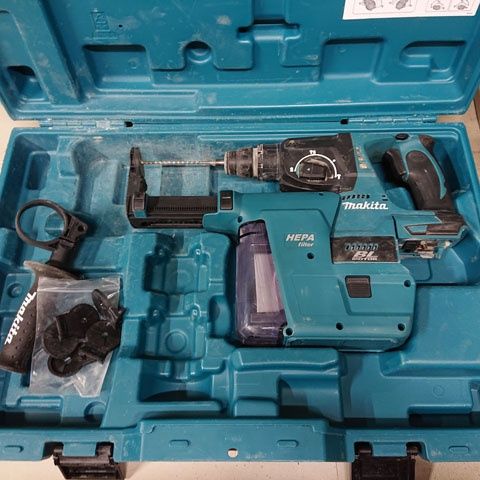 MAKITA　マキタ　HR244D　充電式ハンマドリル　集じんシステム付