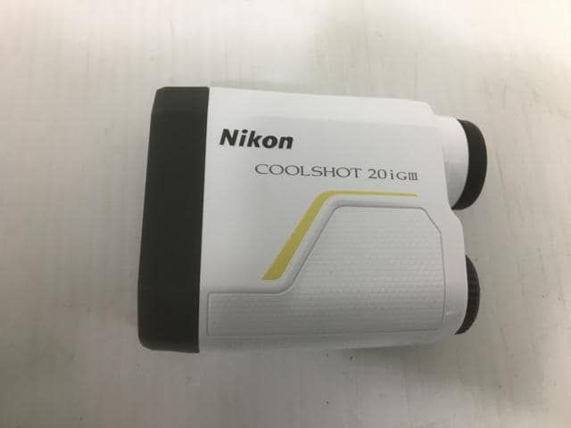 返品OK 【中古ゴルフ用品】【超美品】ニコン レーザー距離計 COOLSHOT(クールショット) 20i GIII