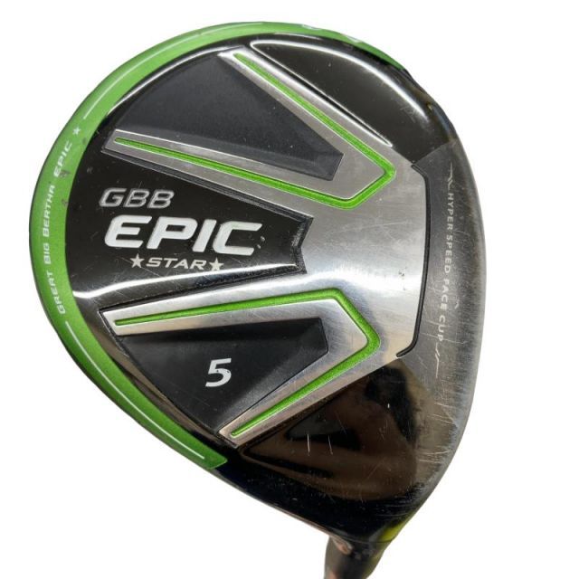 【中古】 キャロウェイ GBB EPIC STAR 5W フェアウェイウッド FW Speeder EVOLUTION for GBB (フレックスSR) メンズ 男性用 右利き 右用 Cランク ゴルフクラブ