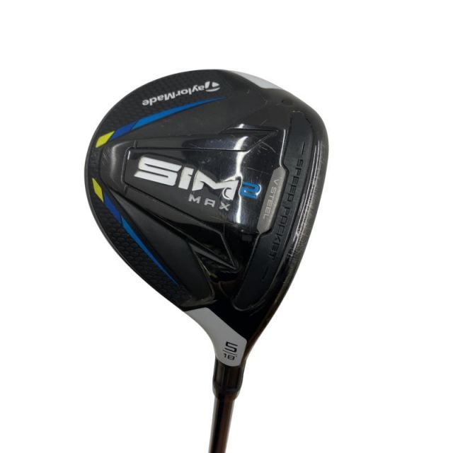 【中古】 テーラーメイド SIM2 MAX 5W フェアウェイウッド FW TENSEI BLUE TM50(SIM2 FW) (フレックスS) メンズ 男性用 右利き 右用 Cランク ゴルフクラブ