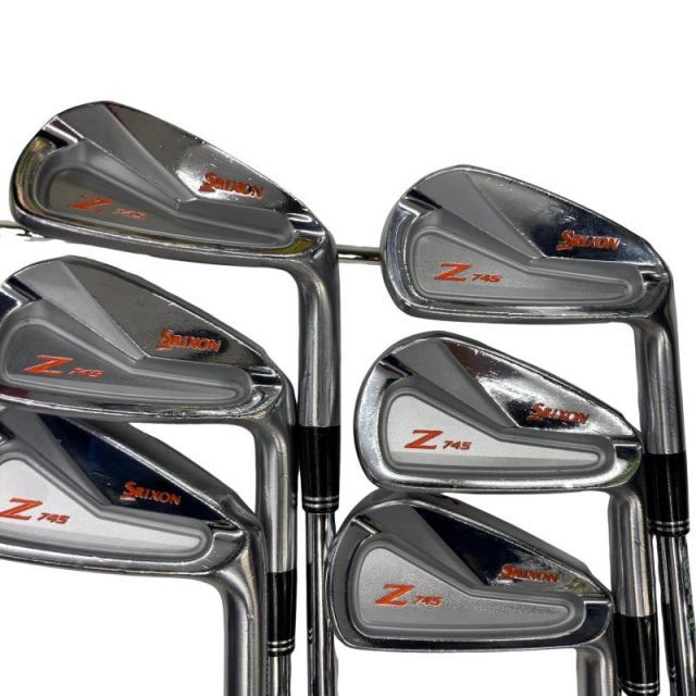 【中古】 ダンロップ SRIXON Z745 6S アイアンセット IR NS PRO 980GH D.S.T (フレックスS) メンズ 男性用 右利き 右用 Cランク ゴルフクラブ