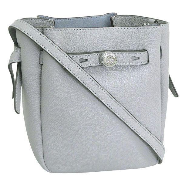 トリーバーチ バッグ レディース ショルダーバッグ アウトレット レザー ライトグレー ROMY PHONE CROSSBODY 171002 020 TORY BURCH