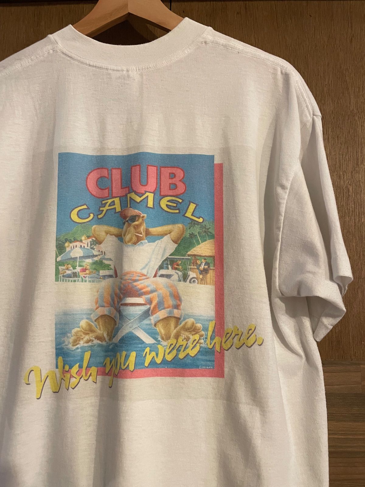 1990's CAMEL　Pocket T-Shirt　SIZE : L　1990年代　キャメル　タバコ　Tシャツ　企業