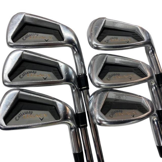 【中古】 キャロウェイ LEGACY(2010) 6S アイアンセット IR GS 95 (フレックスS) メンズ 男性用 右利き 右用 Cランク ゴルフクラブ