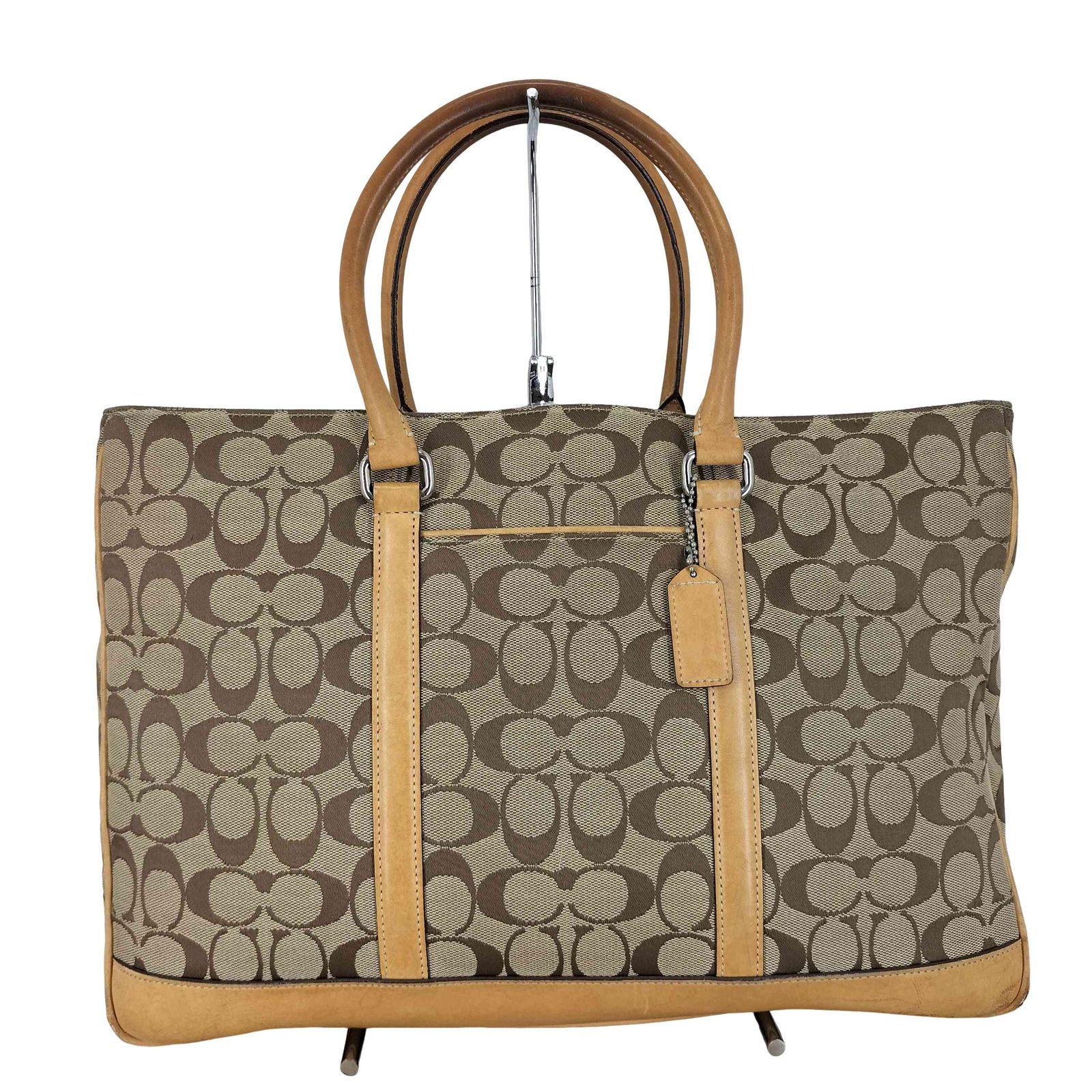 コーチ COACH シグネチャー ハンドバッグ signature hand bag レディース 表記無