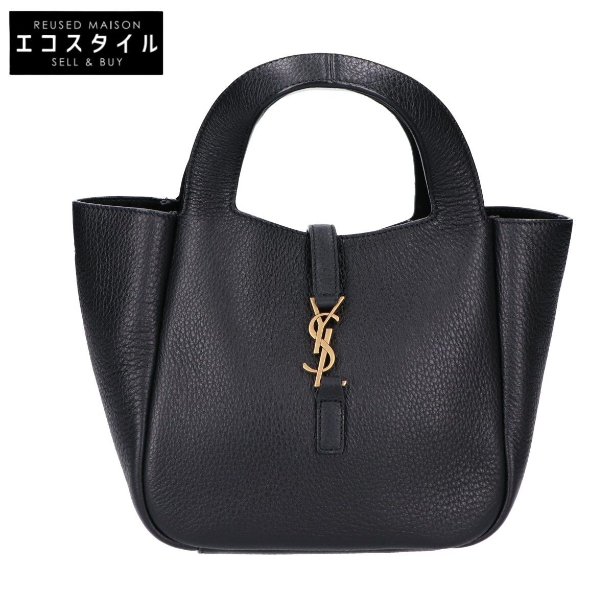 SAINT LAURENT PARIS　サンローランパリ　美品 LE 5 À 7 ベイビーベア グレインレザー 2WAYショルダーバッグ