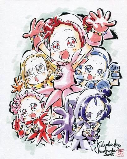 中古】原画イラストボード おジャ魔女どれみ キャンバスアート - メルカリ