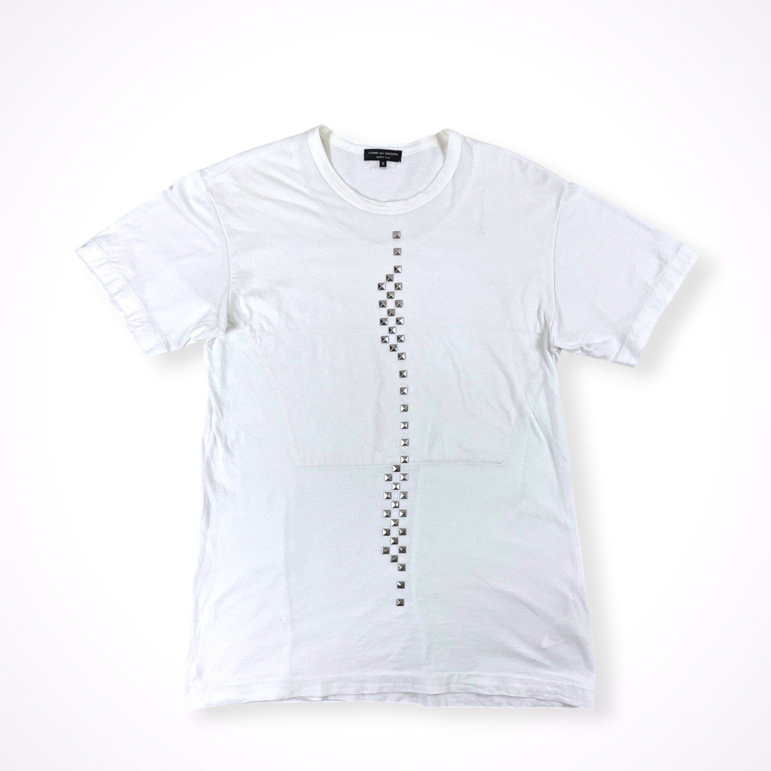 COMME des GARCONS HOMME PLUS スタッズTシャツ COMME des GARCONS HOMME PLUS / スタッズシームデザインTシャツ SIZE