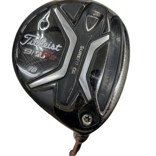 【中古】 タイトリスト 917 F2 18° フェアウェイウッド FW Diamana BF50 (フレックスS) メンズ 男性用 右利き 右用 Cランク ゴルフクラブ