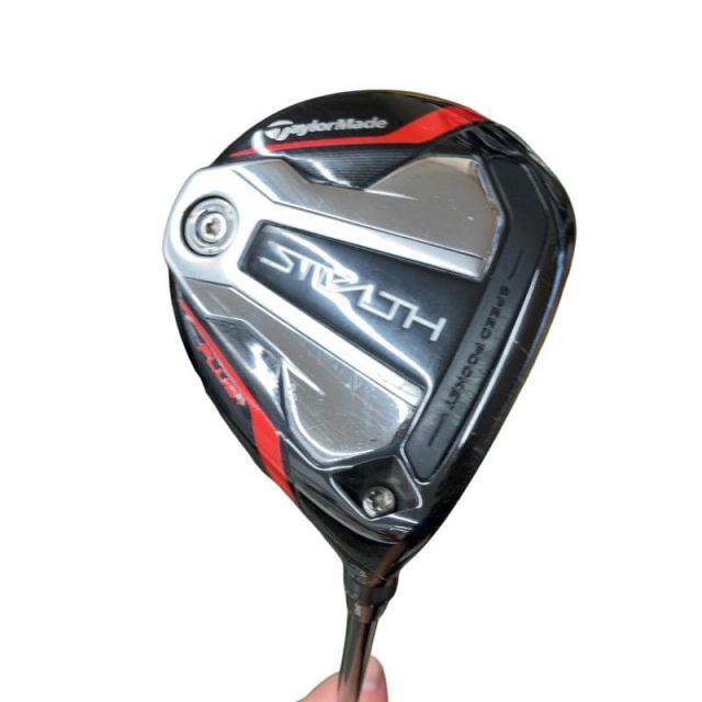 【中古】 テーラーメイド STEALTH PLUS+ 3W フェアウェイウッド FW リシャフト (フレックスその他) メンズ 男性用 右利き 右用 Cランク ゴルフクラブ