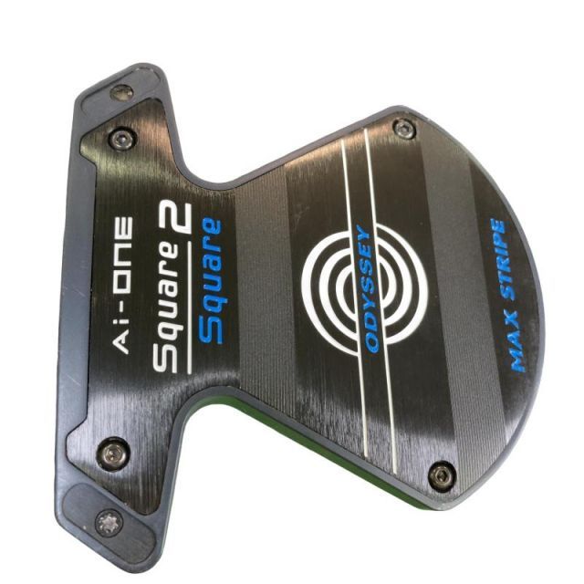 【中古】 オデッセイ Ai-ONE SQUARE 2 SQUARE MAX STRIPE 33インチ パター PT STROKE LAB 90 スチール (フレックスその他) メンズ 男性用 右利き 右用 Bランク ゴルフクラブ