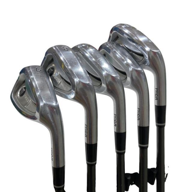 【中古】 プロギア GN 502銀 FORGED 6S アイアンセット IR リシャフト (フレックスその他) メンズ 男性用 右利き 右用 Cランク ゴルフクラブ