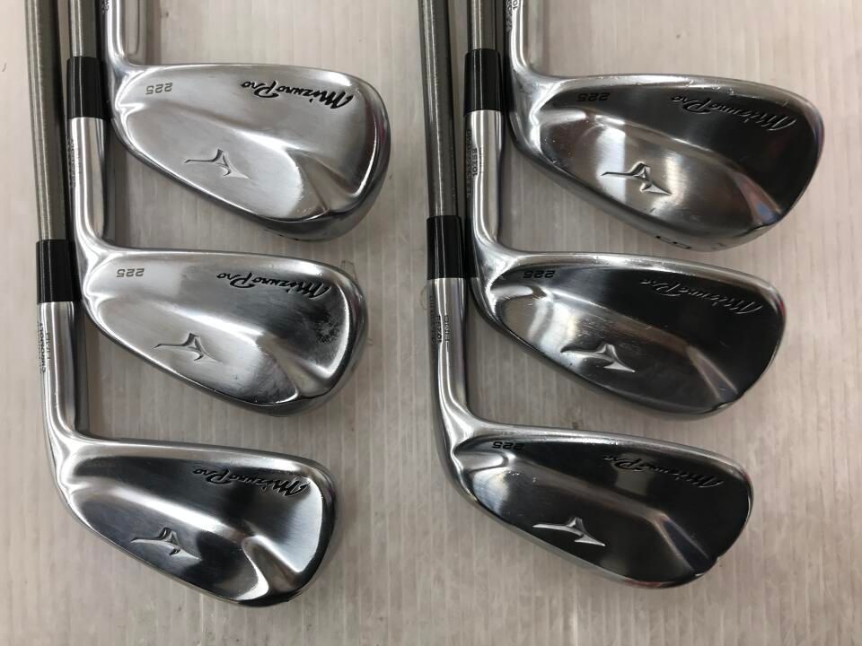 ミズノ Mizuno Pro 225 Steel Fiber i80 Rフレックス アイアンセット