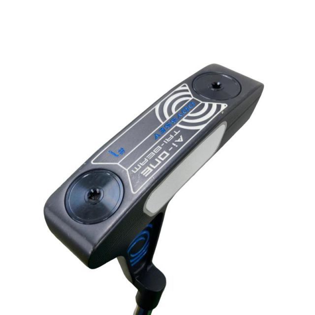 【中古】 オデッセイ Ai-ONE TRI-BEAM #1 34インチ パター PT STROKE LAB 90 スチール (フレックスその他) メンズ 男性用 右利き 右用 Cランク ゴルフクラブ