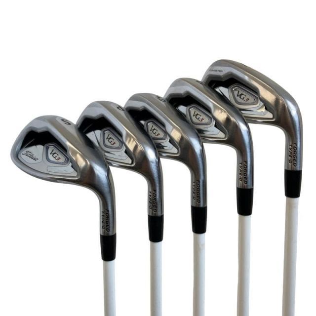 【中古】 タイトリスト Titleist VG3(2016) TYPE-D 5S レディース アイアンセット IR Titleist VG I(2016) (フレックスL) レディース 女性用 右利き 右用 Dランク ゴルフクラブ