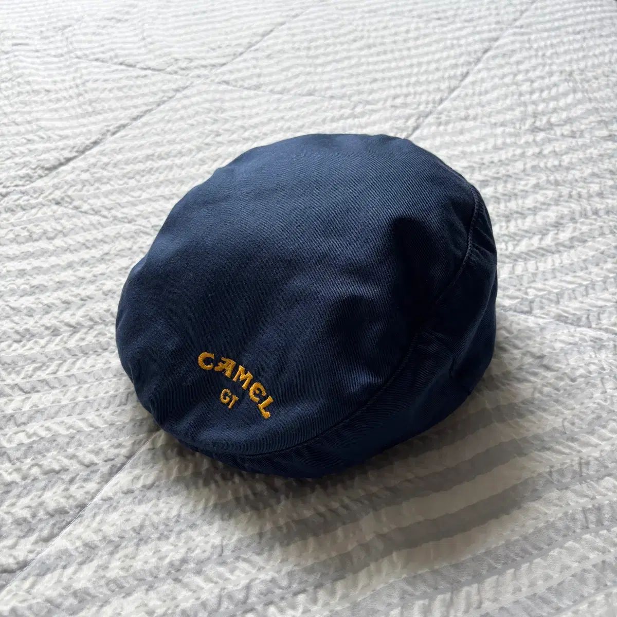 90s ヴィンテージ キャメル プロモ キャップ ベレー帽
