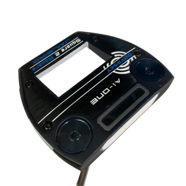 【中古】 オデッセイ Ai-ONE SQUARE 2 SQUARE JAILBIRD 34インチ パター PT STROKE LAB 90 スチール (フレックスその他) メンズ 男性用 右利き 右用 Cランク ゴルフクラブ